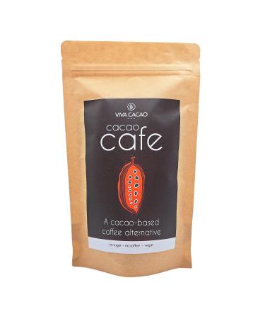 Cacao Cafe 200g | Coffee alternative (made from cacao) | For brewing in a cafetiere | Gentle Energy | Low Calorie | No Coffee | No Sugar | Antioxidants | Compostable Packaging
