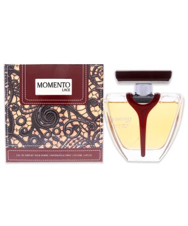 Armaf Momento Lace for Women Eau de Parfum Spray 3.4 Ounce