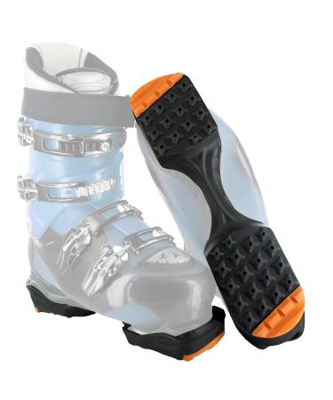 Yaktrax SkiTrax Ski Boot Tracks Traction and Protection Cleats (1 Pair) Medium (Shoe Size: W 10.5-12.5/M 9-11.5)