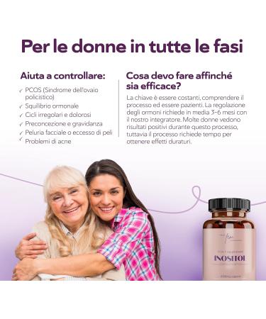 QSTA Labs Inositol Myo PCOS 4100MG Vegan capsules hormonal balance fertility supplement preconception pregnancy and ovarian support 9in1 inositol folic acid 5MTHF chromium 180 pieces pack of 1 - Buy Online on GoSupps.com