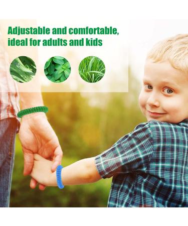 48-Pack Mosquito Bracelets & 72-Pack Smile Patches | DEET-Free & Waterproof | Citronella Wristbands for Kids & Adults - Indoor/Outdoor Protection - Buy Online on GoSupps.com
