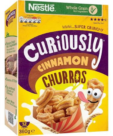 Nestl Curiously Churros 360g - Buy Online on GoSupps.com