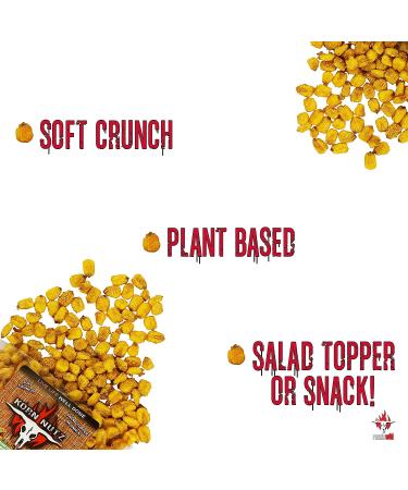Runnin Wild Foods Sour Cream & Onion Korn Nutz | Toasted & Crunchy Corn | Made in USA | 1lb (2 x 8oz Bags) | Pack of 2 - Buy Online on GoSupps.com