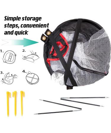 Himal Pop Up Golf Chipping Net - Indoor/Outdoor Collapsible Target for Accuracy & Swing Practice - Buy Online on GoSupps.com