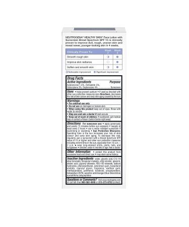 Neutrogena Healthy Skin Face Moisturizer with SPF 15 & AHA - 2.5 oz - Buy Online on GoSupps.com