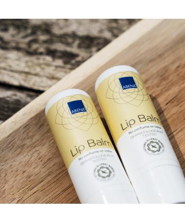 Abena Chapstick Lip Balm | 5g Moisturiser | Fragrance Free | Lip Moisturiser For Lip Repair | Chapstick Lip Balm For Dry Cracked Lips | Lip Treatment for Sensitive Lips - Buy Online on GoSupps.com