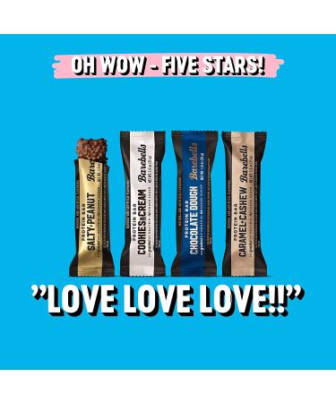 Barebells Protein Bars Variety Pack - 12 Count, 1.9oz Bars - 20g High Protein, Low Carb, No Added Sugar - On-The-Go Snack & Breakfast Bars - Buy Online on GoSupps.com