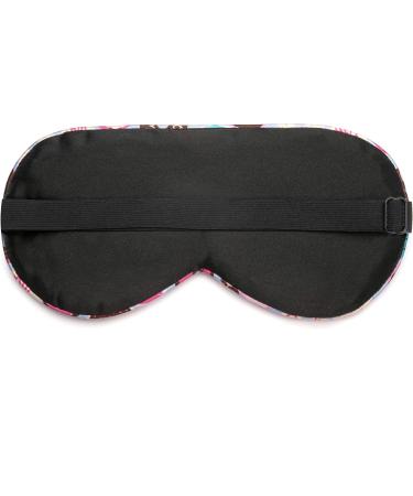 Fun Donut Silk Sleep Mask for Women, Men & Teens - Adjustable Strap, Soft & Light-Blocking Eye Mask - Buy Online on GoSupps.com