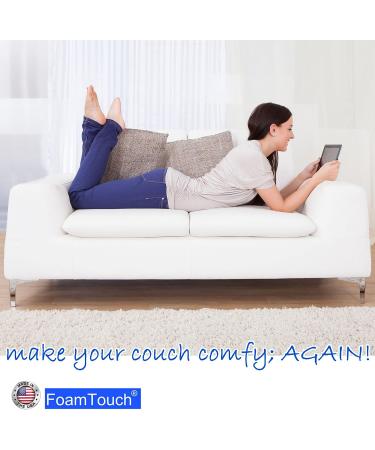 FoamTouch High Density 1" Height x 22" Width x 22" Length Upholstery Foam 1x22x22 - Buy Online on GoSupps.com