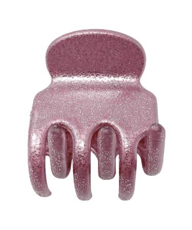 17-Piece Pink Glitter Hair Claw Clips Set | Stylish & Durable Hair Clips for All Hair Types - International Shipping Available! - Buy Online on GoSupps.com