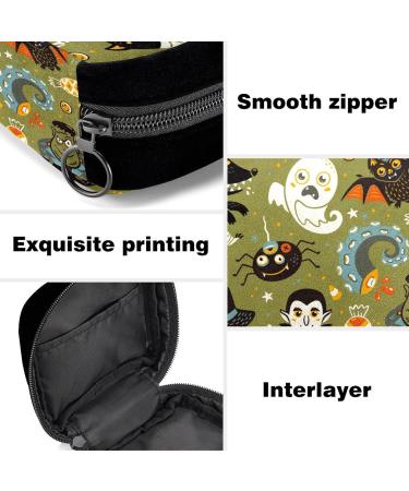 Period Bag Sanitary Napkin Storage Holder for Period - Halloween Cat Design - Buy Online on GoSupps.com