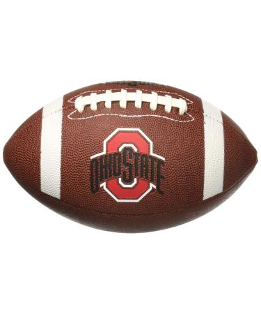 NCAA Game Time Full Size Football , Ohio State Buckeyes, Brown, Full Size