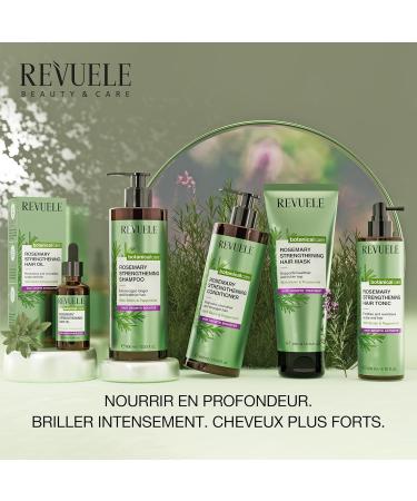 REVUELE Masque Capillaire Fortifiant au Romarin Nourrit R pare et R g n re Cheveux Secs ou Ab m s Apporte Force Douceur et Brillance 250 ml - Buy Online on GoSupps.com