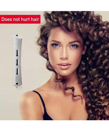 60 Pcs Gray Hair Perm Rods 0.59 Inch - Cold Wave Plastic Perming Rollers for Women - Hairdressing Styling Tool - Buy Online on GoSupps.com