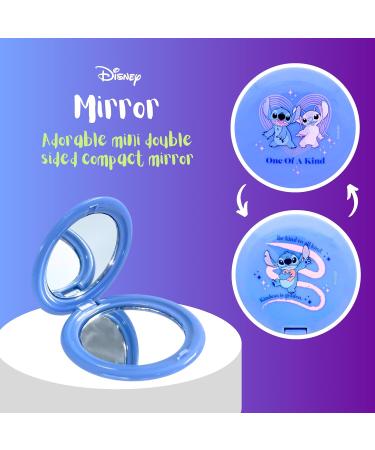 Disney Stitch Beauty Set Includes Mirror 2 Scrunchies Hair Scrunchies and 2 Hair Clips Gift Set for Girls - Buy Online on GoSupps.com