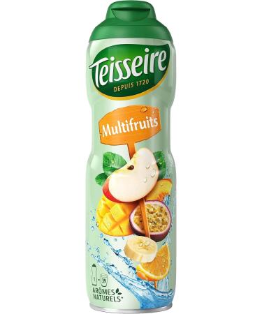 TTeisseire Multifruit Syrup for Refreshing Drink Cocktails Recyclable Bottle 60cl - Buy Online on GoSupps.com