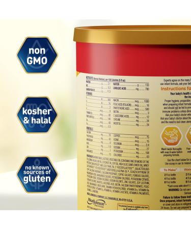 Enfamil NeuroPro Baby Formula - Milk-Based Infant Nutrition with MFGM DHA Omega-3 HuMO6 Immune Blend Non-GMO - 113.2 oz (Pack of 1) - International Shipping Available - Buy Online on GoSupps.com