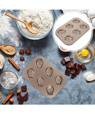HOMSFOU 3pcs Cake Mold Fish Cake Pan Cake Baking Pan Mold for Baking Fish Chocolate Molds Cake Decorating Tools Cute DIY Fudge Candy 6 Cavity Baking Mold Carbon Steel Child Self Made Metal 26.4X18.4X2.2CMx3pcs As Shownx3pcs - Buy Online on GoSupps.com