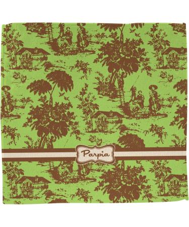 Personalized Green & Brown Toile Washcloth | YouCustomizeIt | Customizable Gift for Home & Bath - Buy Online on GoSupps.com