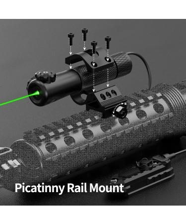 GL35 Green Laser Sight with Picatinny Mount and Pressure Switch - Rifle Scope for Improved Accuracy - Buy Online on GoSupps.com