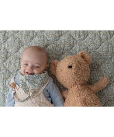 Bibs Pacifier Clip - Organic Cotton Cherry Nipple Danish Design for 0-36 Months | Eloise Ivory - Buy Online on GoSupps.com