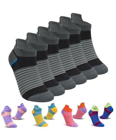 Cheap4uk 3 pairs compression stockings women men plantar fasciitis socks women men 34-51 For pain relief slippery non-welding socks compression socks 34-37 gray