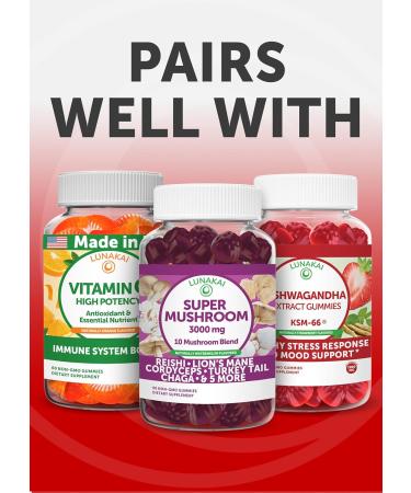 Lunakai USA Manufactured Candida Cleanse Detox for Women & Men 11-in-1 Gut Cleanse & Candida Support with Caprylic Acid for Daily Yeast Balance 60ct Single Bottle - Buy Online on GoSupps.com