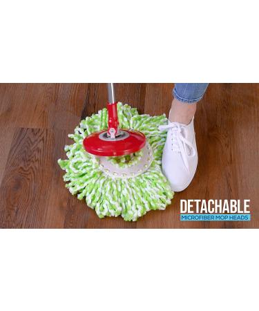 Simpli-Magic 79229 Spin Mop with 3 Mop Heads - Blue/Grey - Buy Online on GoSupps.com