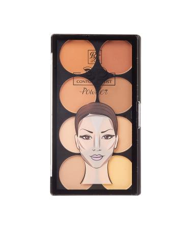 Ruby Kisses 3D Contour Artist Powder Palette Light Medium Define your cheekbones, perfect your nose, and sculpt your jawline Light Medium 1 Count (Pack of 1)