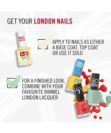Rimmel London Nail Nurse Cuticle Repair Oil 8ml - Buy Online on GoSupps.com