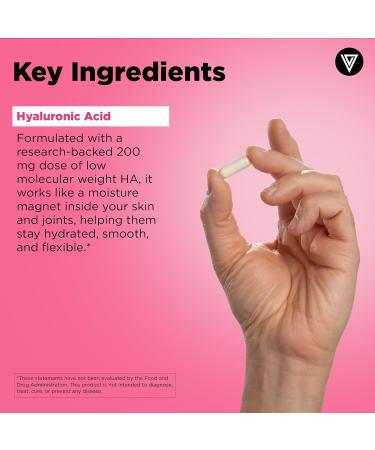 Vital Vitamins Biotin Complex 60 ct + Hyaluronic Acid Capsules 60 ct - Buy Online on GoSupps.com