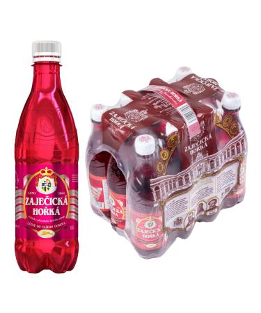 Zajecicka Horka mineral water from the Czech Republic - Bitter -tasting still water with magnesium - sulfate sodium -magnesium water with high mineralization - 12 pack 0.5 l each