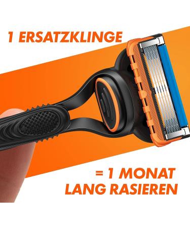 Buy Gillette Fusion 5 Razor Blades - 18 Replacement Blades for Men | Made in Germany - Best for Wet Razors - Buy Online on GoSupps.com