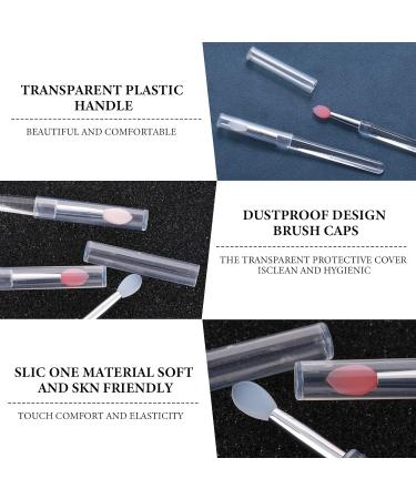 WLLHYF Silicone Lip Brush Set - Professional Makeup Applicators for Lips, Eyebrows, and Eyeshadows (6 PCS) - Buy Online on GoSupps.com