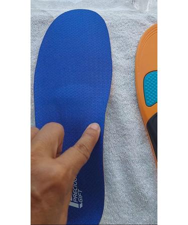 Arch Support Orthotic Shoe Inserts for Men & Women | Relief for Plantar Fasciitis Flat Feet & Heel Pain | Sizes S 6.5-8.5 M & 7.5-9.5 W - Buy Online on GoSupps.com