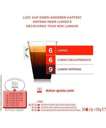 Dolce Gusto - Lungo XL - 3x 30 Pods - Buy Online on GoSupps.com