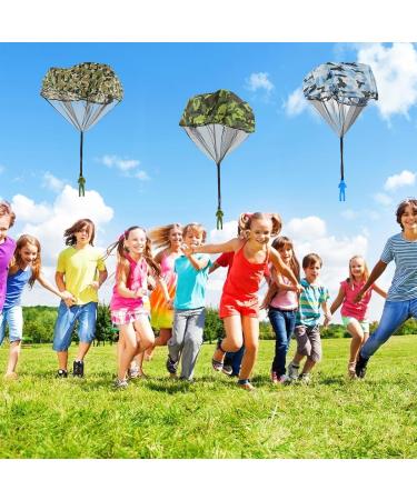 Buy 3 SKT Camouflage Parachute Toy for Kids - Outdoor Flight Toy & Gift for Children | Fun Parachute Games - Buy Online on GoSupps.com