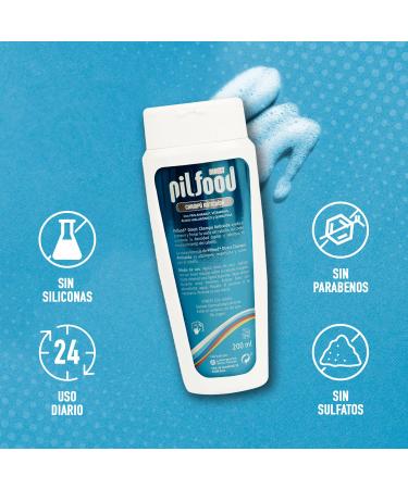 Buy Anti Hair Loss Shampoo with Pro-Anagex | Pilfood Direct Vegetable Shampoo 200 ml | Sulphate & Paraben Free pH5 SYNDET Formula for Intense Hair Loss Relief - Buy Online on GoSupps.com