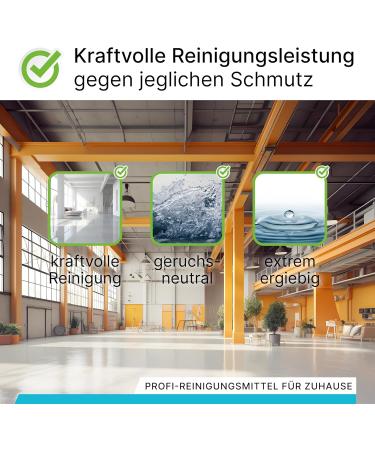 BiOHY Basic cleaner (1 litre bottle) | Removes stubborn grids and old care films - gently cleans all surfaces (Grundreiniger) - Buy Online on GoSupps.com