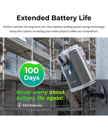 Brinno Time Lapse Camera BCC300 M Outdoor Construction Jobsite Plant Weather Timelapse Camera LCD Screen Extended Battery Life IPX4 Water-Resistant Wall Mount - Buy Online on GoSupps.com