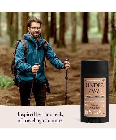 All Natural Deodorant For Men | All Day Odor Paraben Free & Aluminum Free Men's Deodorant | Skin Safe Natural Extract of Coconut Oil Shea Butter & Baking Soda | Underhill -2.6 Oz - Buy Online on GoSupps.com