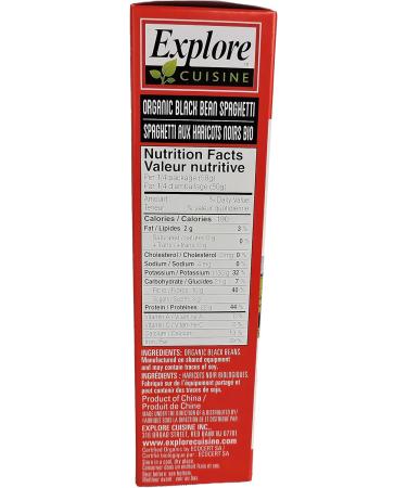 Explore Cuisine Black Bean Spaghetti 6 Count - Buy Online on GoSupps.com