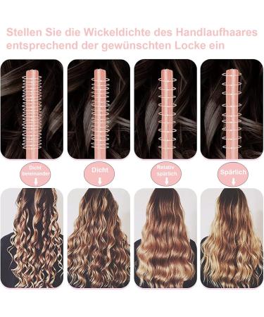 Lock Winder Overnight | Heatless Curlers Headband | Silk Curling Ribbon for No Heat Curls | DIY Soft Headband Styling Tool for Long & Medium Hair - Pink - Buy Online on GoSupps.com