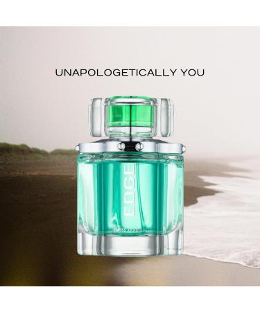 Swiss Arabian EDGE Men Eau de Parfum 100mL | Clean Citrusy and Shower Fresh | Lemon Lavender Mint Cinnamon Cardamom Cedarwood Patchouli Sandalwood | by Oud Perfume Artisan Cologne Spray - Buy Online on GoSupps.com