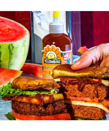 Yellowbird Organic Ghost Pepper Hot Sauce - Smoky, Plant-Based & Gluten-Free | 9.8 oz - Buy Online on GoSupps.com