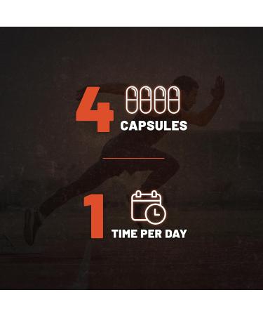 Creatine Monohydrate Capsules 200 Count | 100% Pure Creatine Pills for Muscle Growth Strength & Performance | 3000mg High Absorption Formula | 50-Day Supply | Made in Canada - Buy Online on GoSupps.com