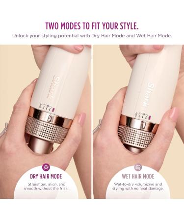 Shark SmoothStyle Heated Smoothing Comb Straightener and Smoother Dual Mode Blow Dryer Brush + Straightener HT202C (Canadian Edition) - Buy Online on GoSupps.com