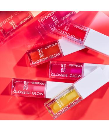 Catrice | Glossin Glow Tinted Lip Oil | High Shine Moisturizing Lip Stain | With Cherry & Pomegranate Oil | Vegan Gluten Free & Cruelty Free (30 | Glow For The Show) 30 | Glow For The Show 0.14 Fl Oz (Pack of 1) - Buy Online on GoSupps.com