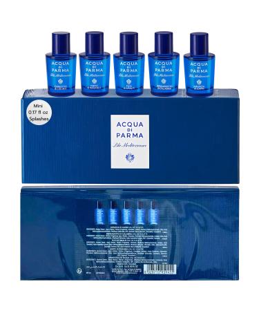 Acqua Di Parma Perfume Gift Set Blue Mediterraneo Variety Mini Splashes
