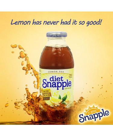  Snapple Snapple Diet Lemon Tea 16 FL OZ (473ml)-1 Bottle - Buy Online on GoSupps.com